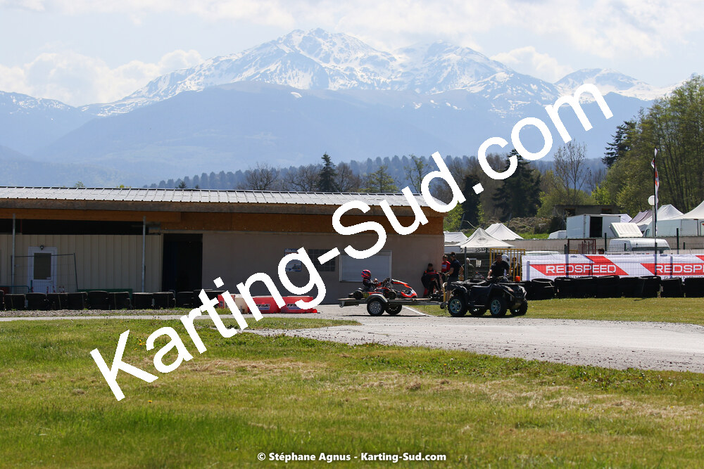 16 & 17/04/2022 : 3ème manche du Championnat du Sud 2022 au circuit d’Aigues-Vives (photos Stéphane Agnus) 2022 — karting