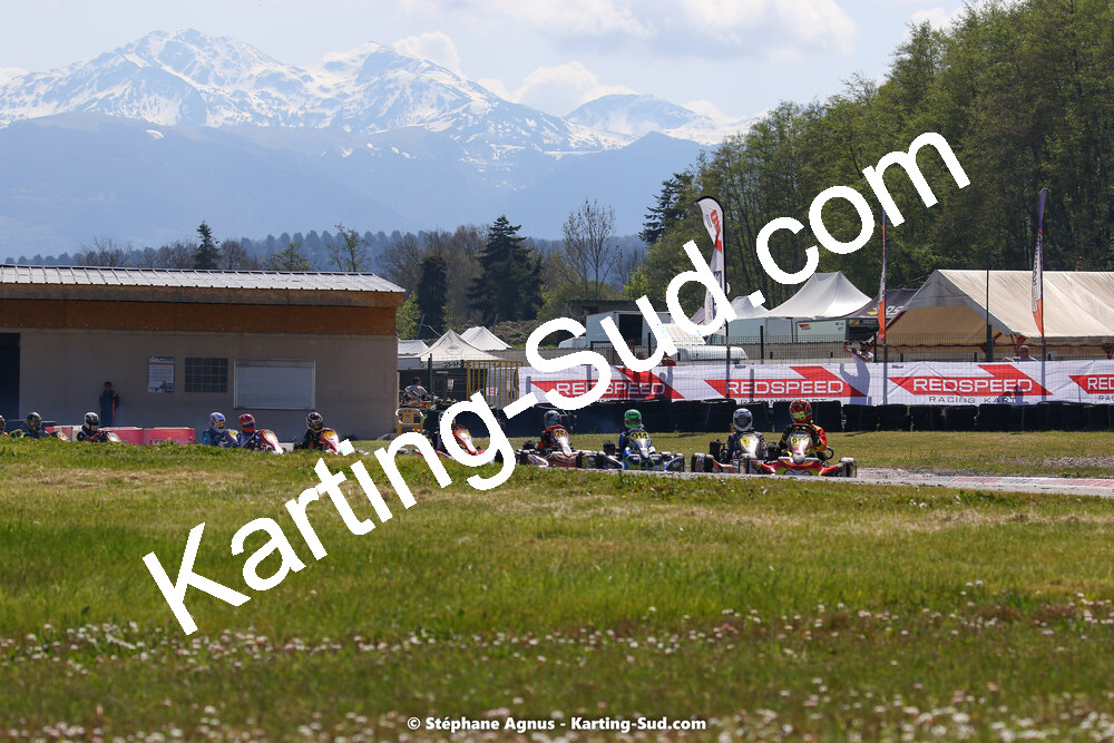 16 & 17/04/2022 : 3ème manche du Championnat du Sud 2022 au circuit d’Aigues-Vives (photos Stéphane Agnus) 2022 — karting