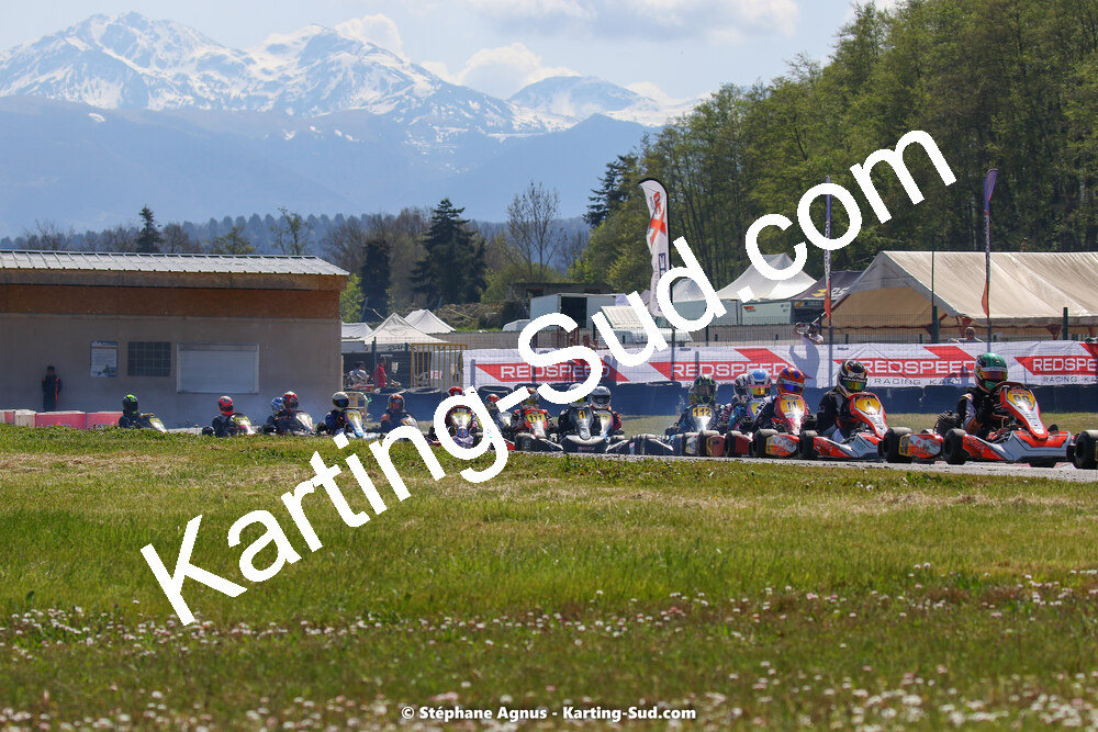 16 & 17/04/2022 : 3ème manche du Championnat du Sud 2022 au circuit d’Aigues-Vives (photos Stéphane Agnus) 2022 — karting