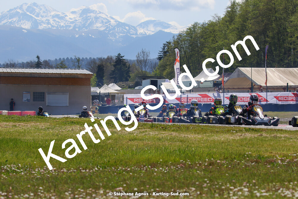 16 & 17/04/2022 : 3ème manche du Championnat du Sud 2022 au circuit d’Aigues-Vives (photos Stéphane Agnus) 2022 — karting