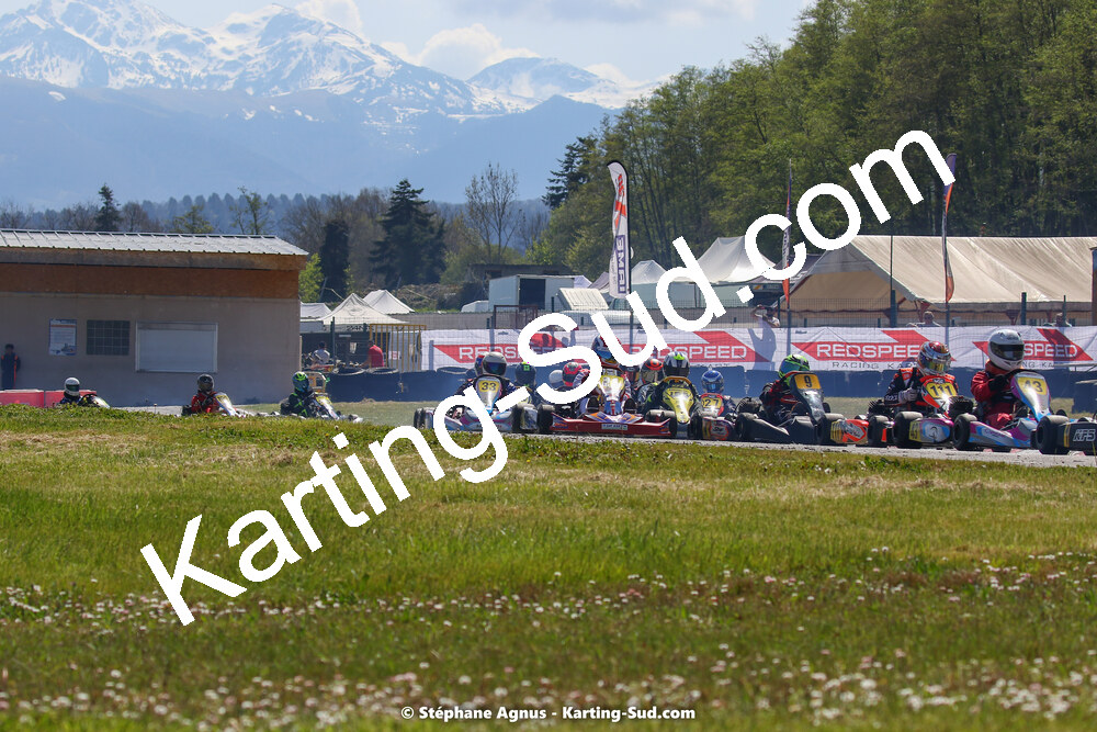 16 & 17/04/2022 : 3ème manche du Championnat du Sud 2022 au circuit d’Aigues-Vives (photos Stéphane Agnus) 2022 — karting