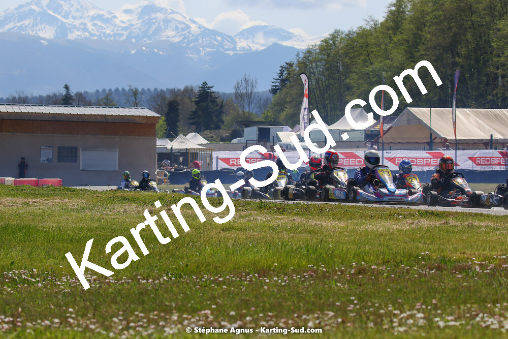 16 & 17/04/2022 : 3ème manche du Championnat du Sud 2022 au circuit d’Aigues-Vives (photos Stéphane Agnus) 2022 — karting
