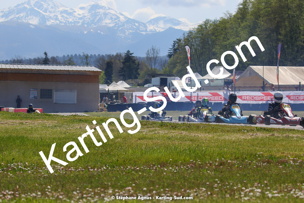 16 & 17/04/2022 : 3ème manche du Championnat du Sud 2022 au circuit d’Aigues-Vives (photos Stéphane Agnus) 2022 — karting