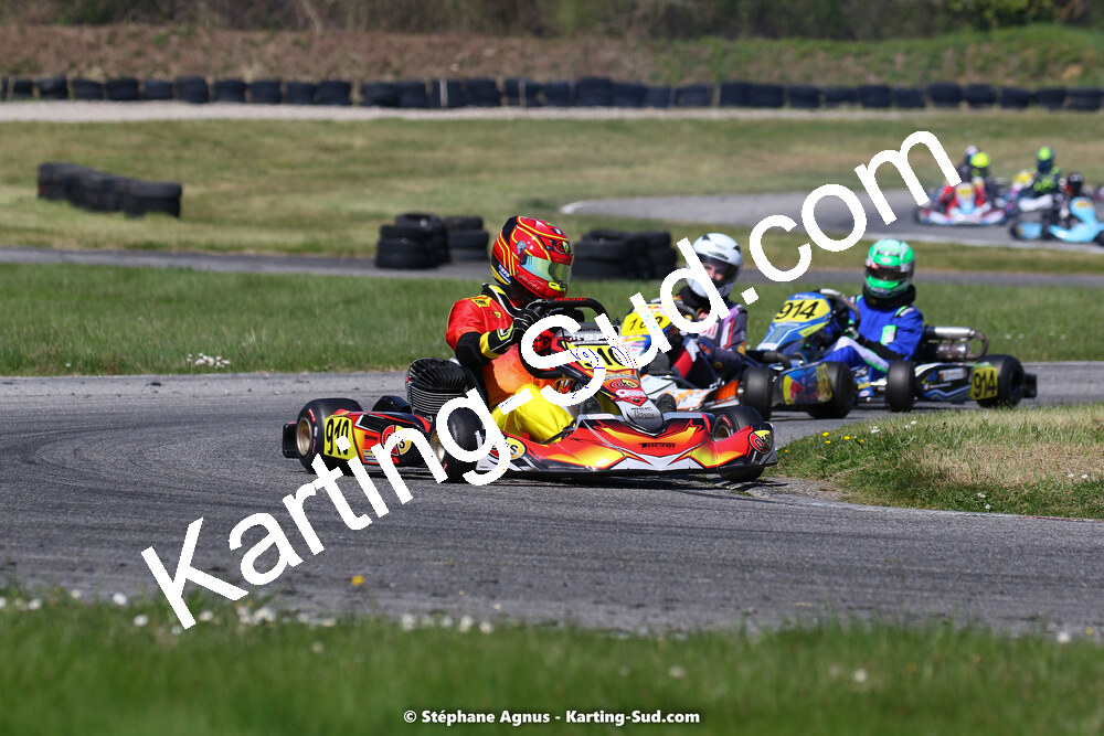16 & 17/04/2022 : 3ème manche du Championnat du Sud 2022 au circuit d’Aigues-Vives (photos Stéphane Agnus) 2022 — karting