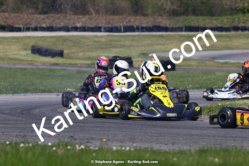 16 & 17/04/2022 : 3ème manche du Championnat du Sud 2022 au circuit d’Aigues-Vives (photos Stéphane Agnus) 2022 — karting