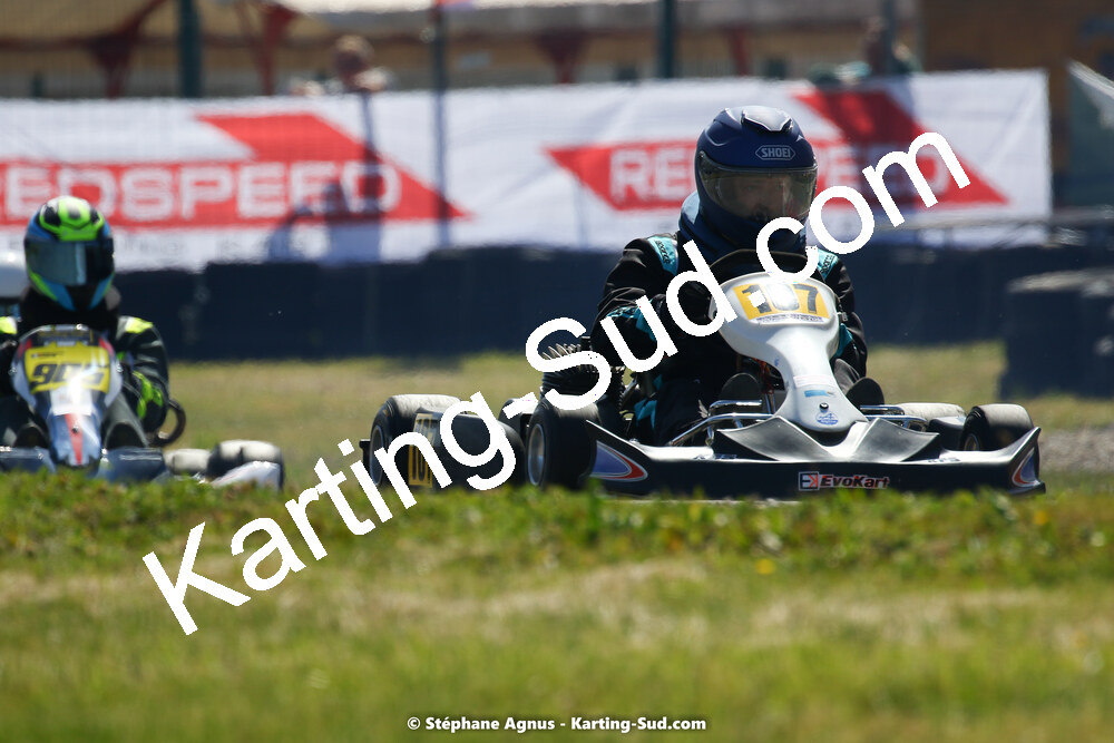 16 & 17/04/2022 : 3ème manche du Championnat du Sud 2022 au circuit d’Aigues-Vives (photos Stéphane Agnus) 2022 — karting