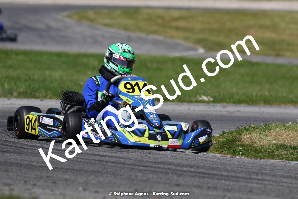 16 & 17/04/2022 : 3ème manche du Championnat du Sud 2022 au circuit d’Aigues-Vives (photos Stéphane Agnus) 2022 — karting