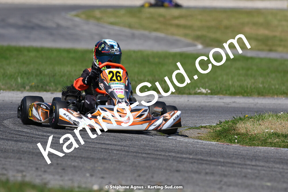 16 & 17/04/2022 : 3ème manche du Championnat du Sud 2022 au circuit d’Aigues-Vives (photos Stéphane Agnus) 2022 — karting