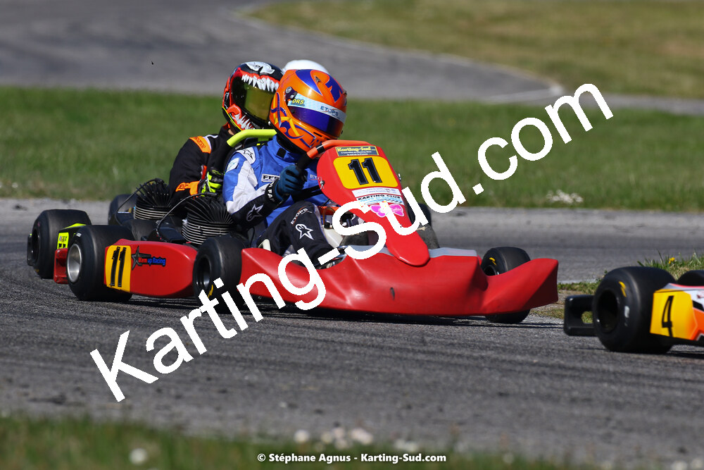 16 & 17/04/2022 : 3ème manche du Championnat du Sud 2022 au circuit d’Aigues-Vives (photos Stéphane Agnus) 2022 — karting