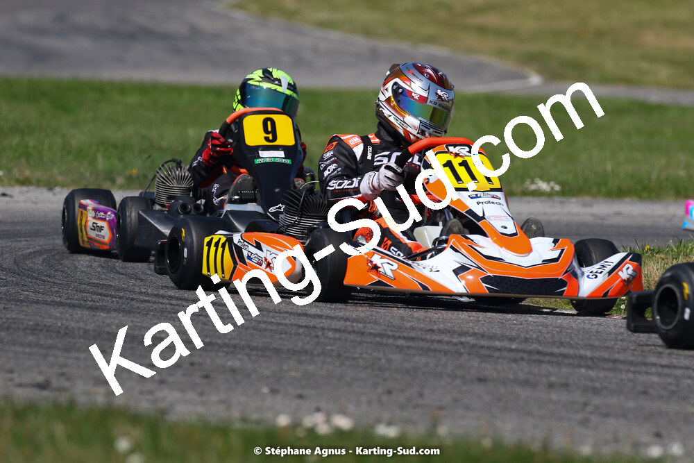 16 & 17/04/2022 : 3ème manche du Championnat du Sud 2022 au circuit d’Aigues-Vives (photos Stéphane Agnus) 2022 — karting