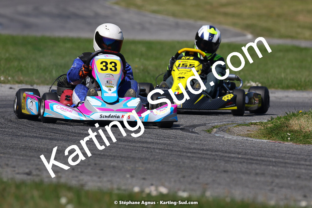16 & 17/04/2022 : 3ème manche du Championnat du Sud 2022 au circuit d’Aigues-Vives (photos Stéphane Agnus) 2022 — karting
