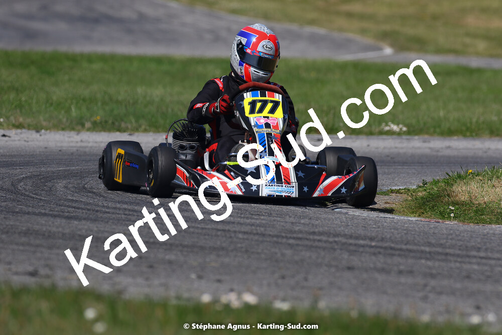 16 & 17/04/2022 : 3ème manche du Championnat du Sud 2022 au circuit d’Aigues-Vives (photos Stéphane Agnus) 2022 — karting