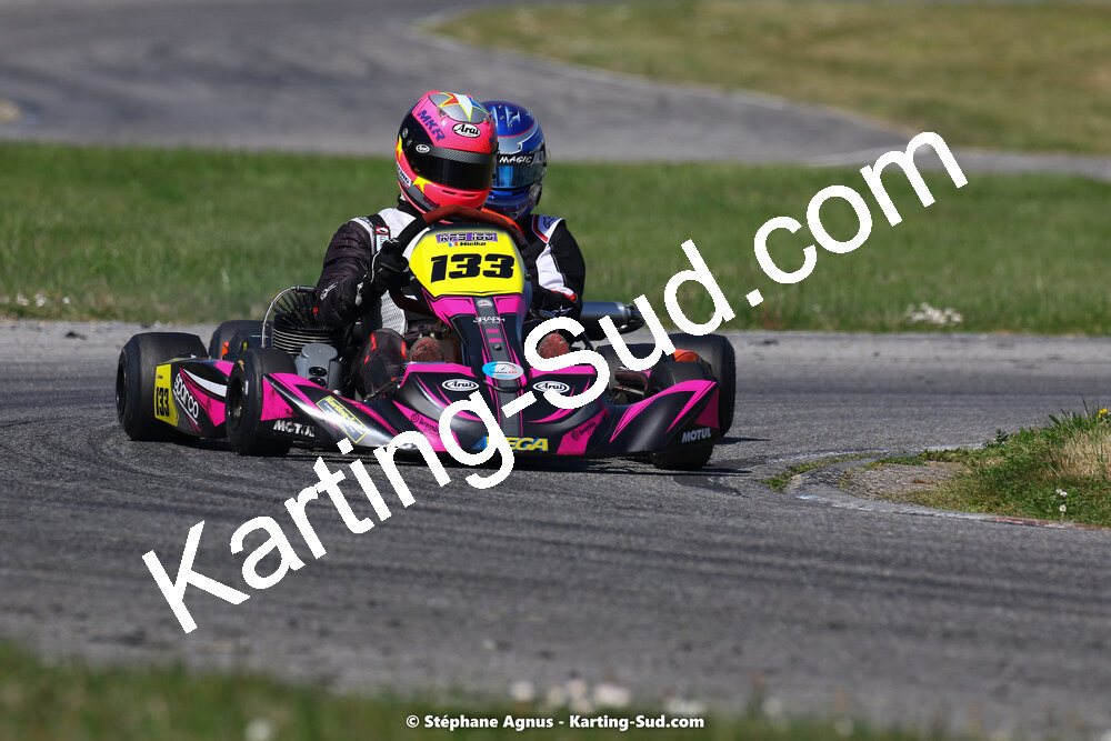 16 & 17/04/2022 : 3ème manche du Championnat du Sud 2022 au circuit d’Aigues-Vives (photos Stéphane Agnus) 2022 — karting