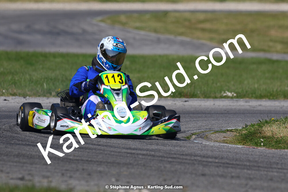 16 & 17/04/2022 : 3ème manche du Championnat du Sud 2022 au circuit d’Aigues-Vives (photos Stéphane Agnus) 2022 — karting