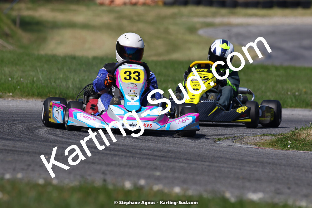 16 & 17/04/2022 : 3ème manche du Championnat du Sud 2022 au circuit d’Aigues-Vives (photos Stéphane Agnus) 2022 — karting