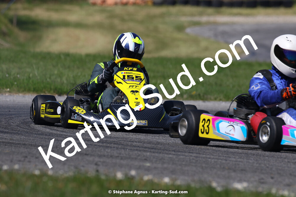 16 & 17/04/2022 : 3ème manche du Championnat du Sud 2022 au circuit d’Aigues-Vives (photos Stéphane Agnus) 2022 — karting