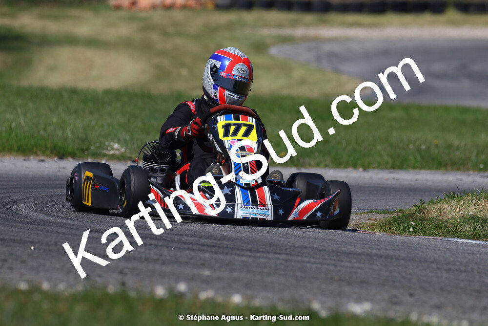 16 & 17/04/2022 : 3ème manche du Championnat du Sud 2022 au circuit d’Aigues-Vives (photos Stéphane Agnus) 2022 — karting