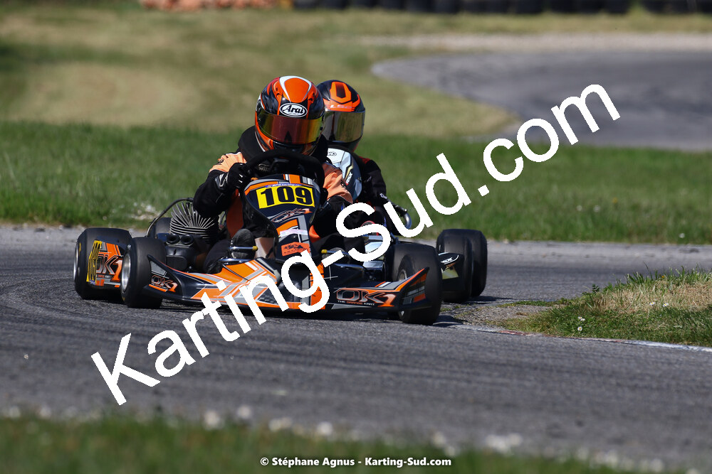 16 & 17/04/2022 : 3ème manche du Championnat du Sud 2022 au circuit d’Aigues-Vives (photos Stéphane Agnus) 2022 — karting