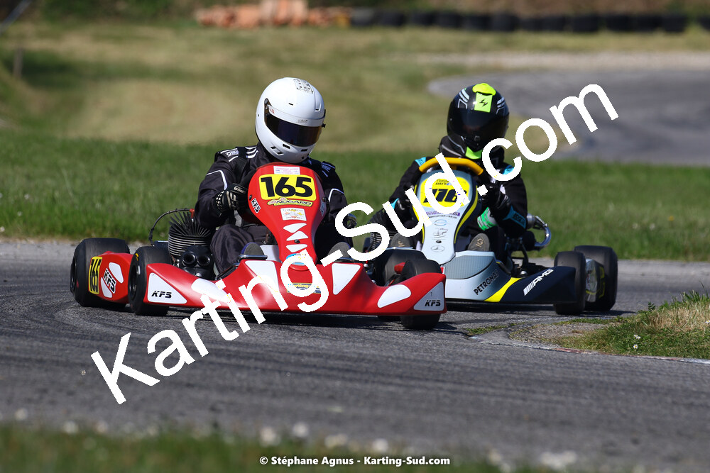 16 & 17/04/2022 : 3ème manche du Championnat du Sud 2022 au circuit d’Aigues-Vives (photos Stéphane Agnus) 2022 — karting