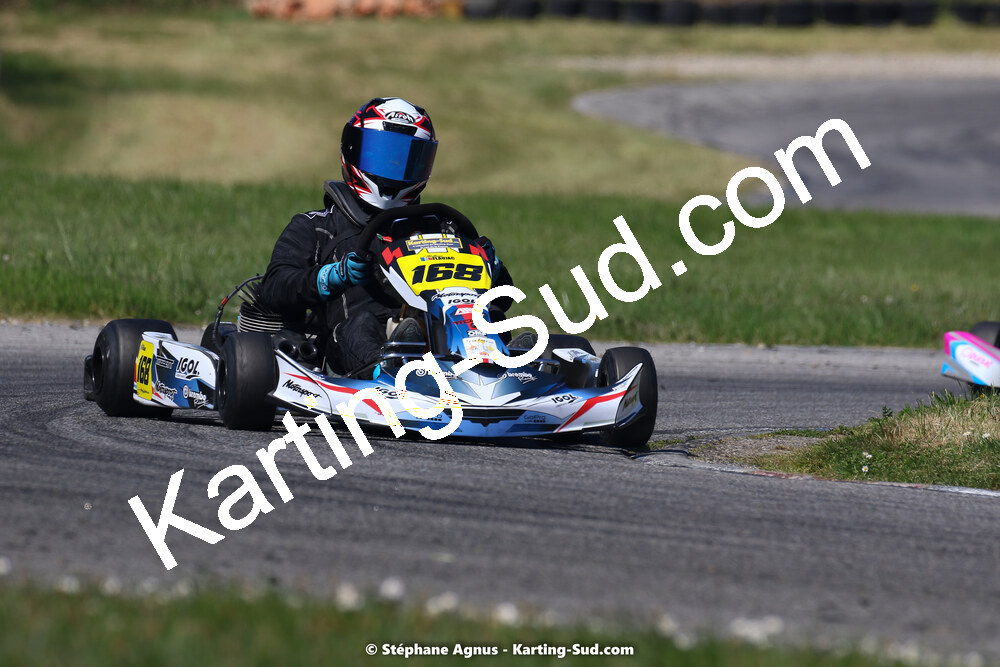 16 & 17/04/2022 : 3ème manche du Championnat du Sud 2022 au circuit d’Aigues-Vives (photos Stéphane Agnus) 2022 — karting