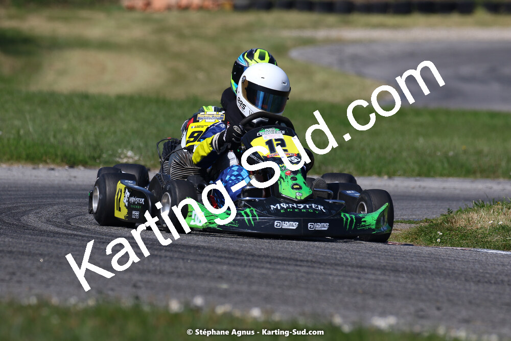 16 & 17/04/2022 : 3ème manche du Championnat du Sud 2022 au circuit d’Aigues-Vives (photos Stéphane Agnus) 2022 — karting