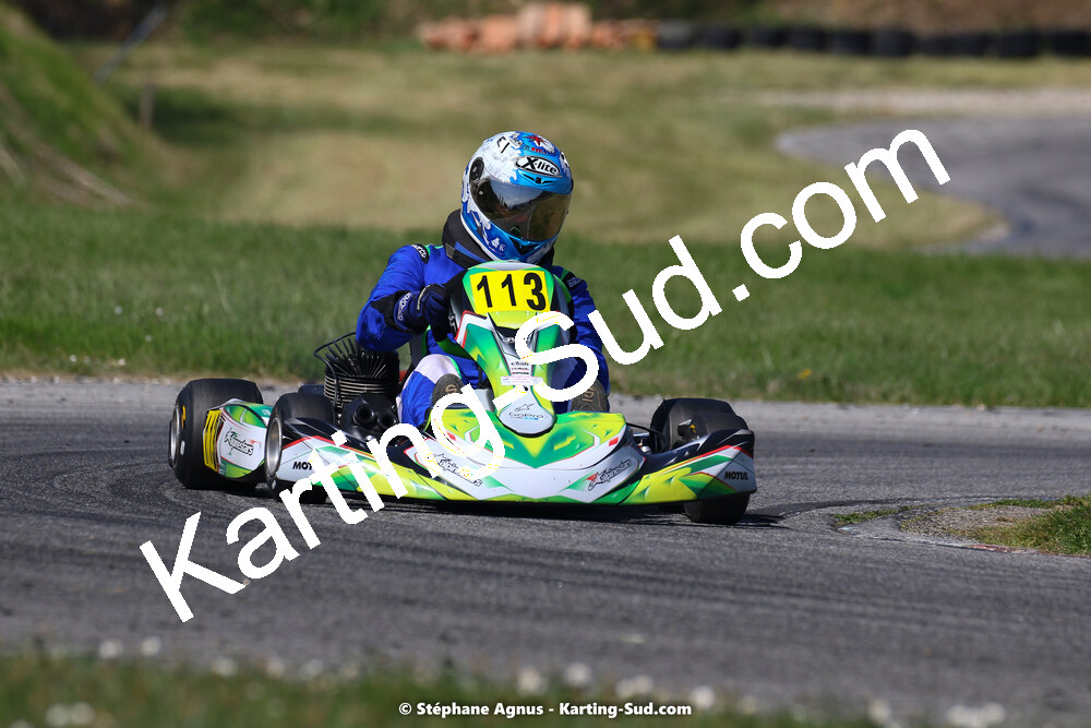 16 & 17/04/2022 : 3ème manche du Championnat du Sud 2022 au circuit d’Aigues-Vives (photos Stéphane Agnus) 2022 — karting