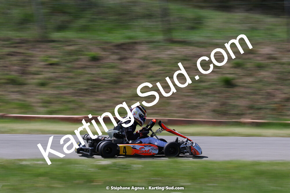 16 & 17/04/2022 : 3ème manche du Championnat du Sud 2022 au circuit d’Aigues-Vives (photos Stéphane Agnus) 2022 — karting
