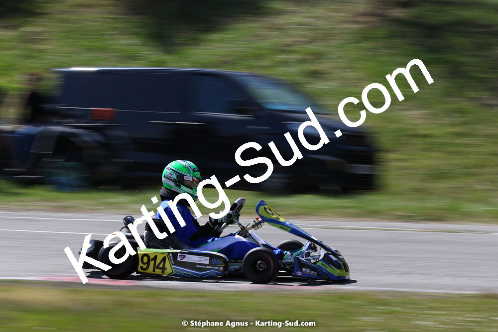 16 & 17/04/2022 : 3ème manche du Championnat du Sud 2022 au circuit d’Aigues-Vives (photos Stéphane Agnus) 2022 — karting