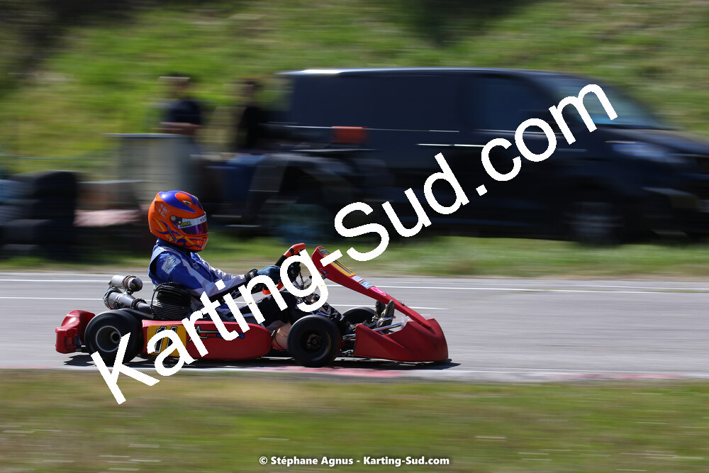 16 & 17/04/2022 : 3ème manche du Championnat du Sud 2022 au circuit d’Aigues-Vives (photos Stéphane Agnus) 2022 — karting