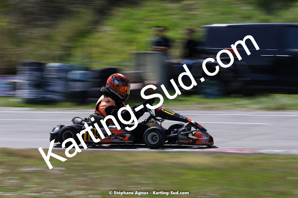 16 & 17/04/2022 : 3ème manche du Championnat du Sud 2022 au circuit d’Aigues-Vives (photos Stéphane Agnus) 2022 — karting