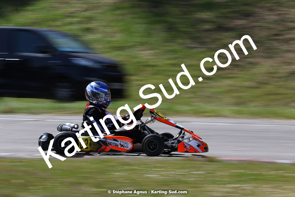 16 & 17/04/2022 : 3ème manche du Championnat du Sud 2022 au circuit d’Aigues-Vives (photos Stéphane Agnus) 2022 — karting
