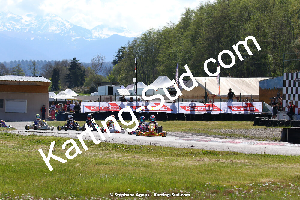 16 & 17/04/2022 : 3ème manche du Championnat du Sud 2022 au circuit d’Aigues-Vives (photos Stéphane Agnus) 2022 — karting