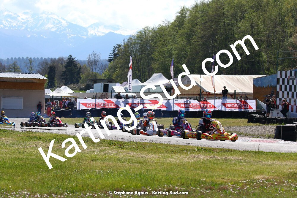 16 & 17/04/2022 : 3ème manche du Championnat du Sud 2022 au circuit d’Aigues-Vives (photos Stéphane Agnus) 2022 — karting