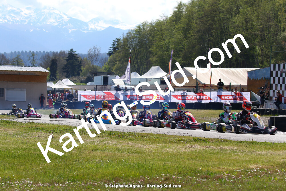 16 & 17/04/2022 : 3ème manche du Championnat du Sud 2022 au circuit d’Aigues-Vives (photos Stéphane Agnus) 2022 — karting