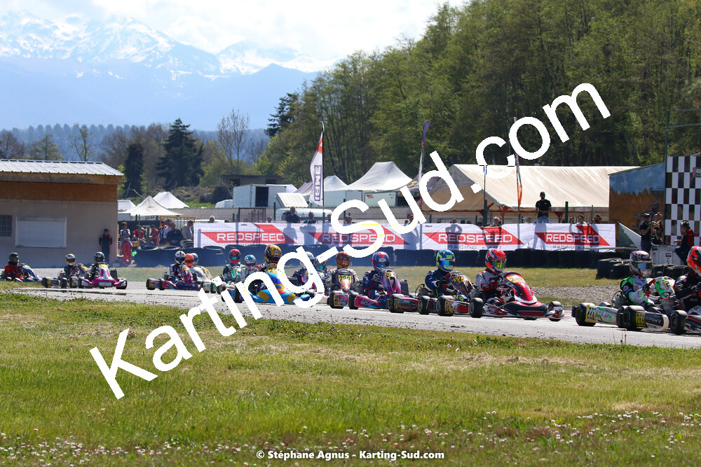 16 & 17/04/2022 : 3ème manche du Championnat du Sud 2022 au circuit d’Aigues-Vives (photos Stéphane Agnus) 2022 — karting