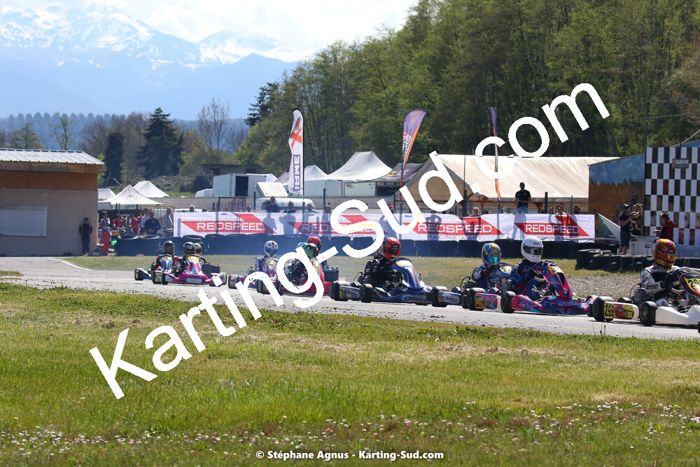 16 & 17/04/2022 : 3ème manche du Championnat du Sud 2022 au circuit d’Aigues-Vives (photos Stéphane Agnus) 2022 — karting