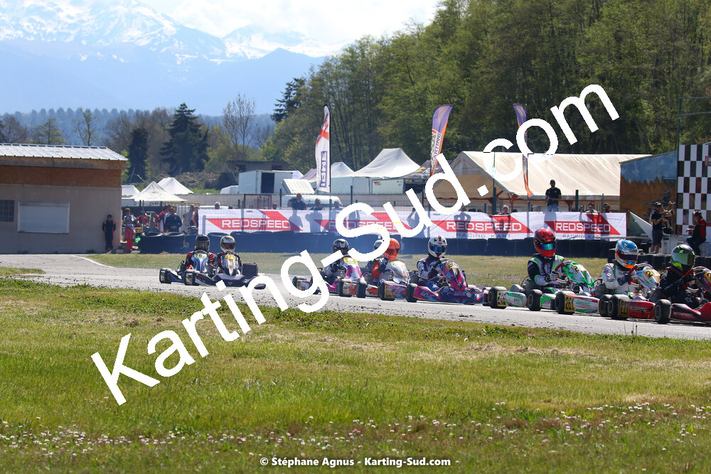 16 & 17/04/2022 : 3ème manche du Championnat du Sud 2022 au circuit d’Aigues-Vives (photos Stéphane Agnus) 2022 — karting