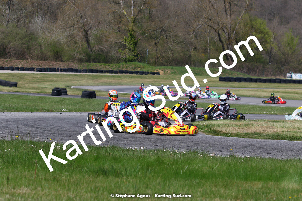 16 & 17/04/2022 : 3ème manche du Championnat du Sud 2022 au circuit d’Aigues-Vives (photos Stéphane Agnus) 2022 — karting