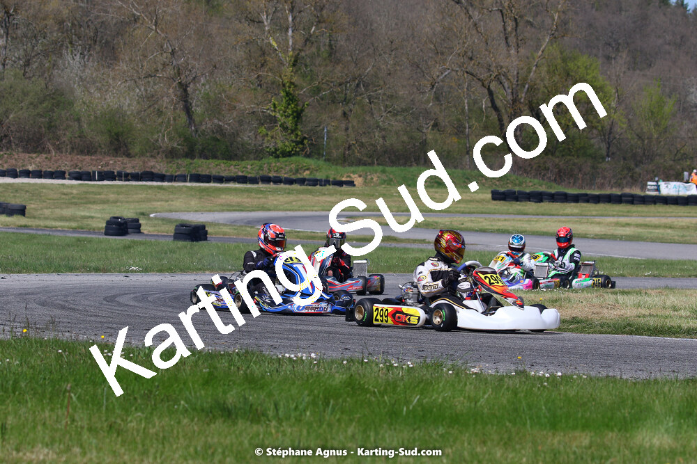 16 & 17/04/2022 : 3ème manche du Championnat du Sud 2022 au circuit d’Aigues-Vives (photos Stéphane Agnus) 2022 — karting