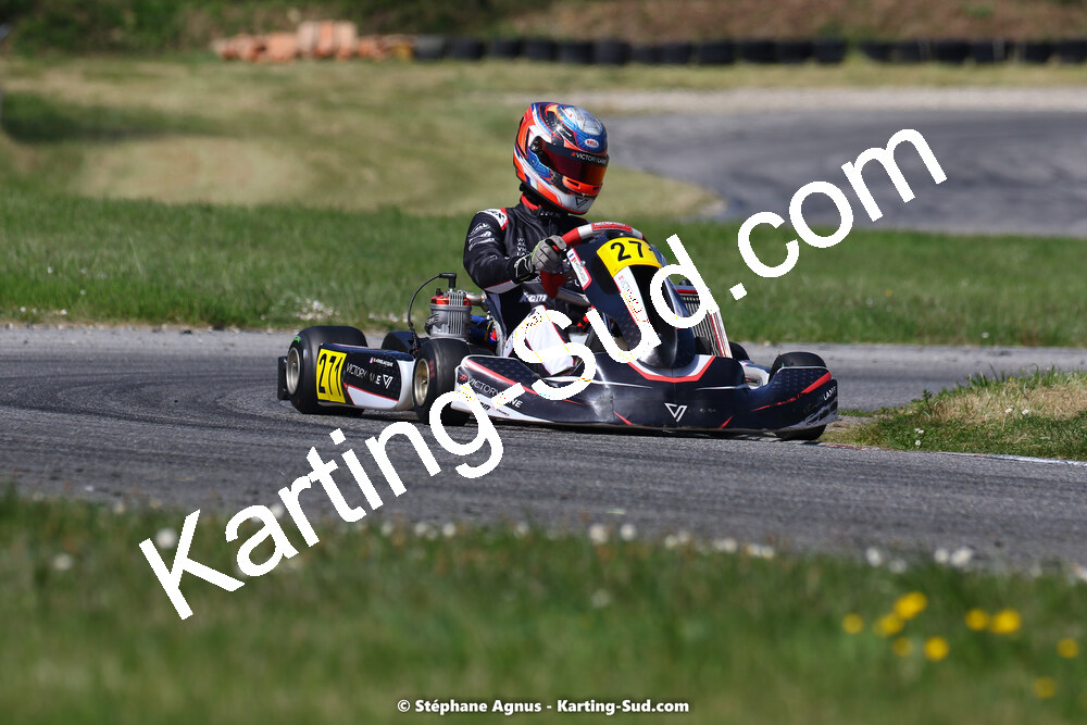 16 & 17/04/2022 : 3ème manche du Championnat du Sud 2022 au circuit d’Aigues-Vives (photos Stéphane Agnus) 2022 — karting