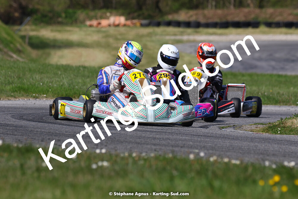 16 & 17/04/2022 : 3ème manche du Championnat du Sud 2022 au circuit d’Aigues-Vives (photos Stéphane Agnus) 2022 — karting