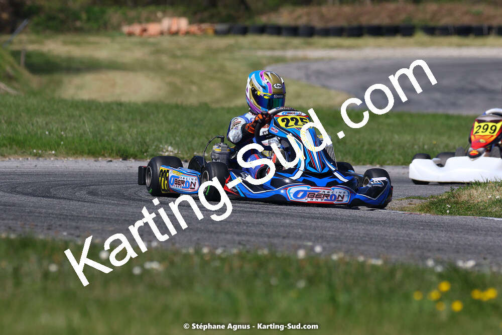 16 & 17/04/2022 : 3ème manche du Championnat du Sud 2022 au circuit d’Aigues-Vives (photos Stéphane Agnus) 2022 — karting