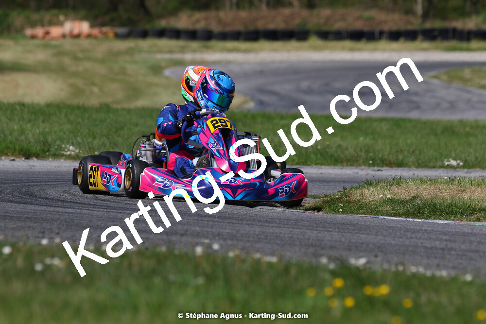 16 & 17/04/2022 : 3ème manche du Championnat du Sud 2022 au circuit d’Aigues-Vives (photos Stéphane Agnus) 2022 — karting