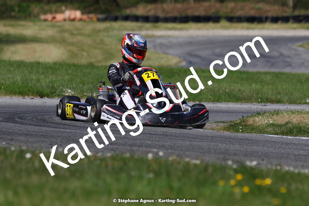 16 & 17/04/2022 : 3ème manche du Championnat du Sud 2022 au circuit d’Aigues-Vives (photos Stéphane Agnus) 2022 — karting