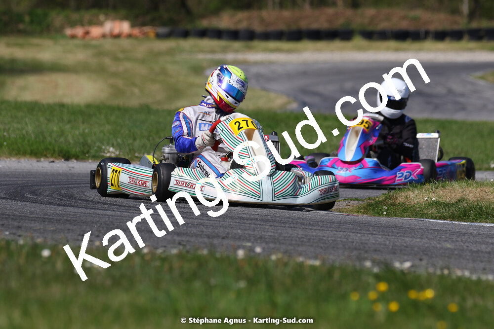 16 & 17/04/2022 : 3ème manche du Championnat du Sud 2022 au circuit d’Aigues-Vives (photos Stéphane Agnus) 2022 — karting