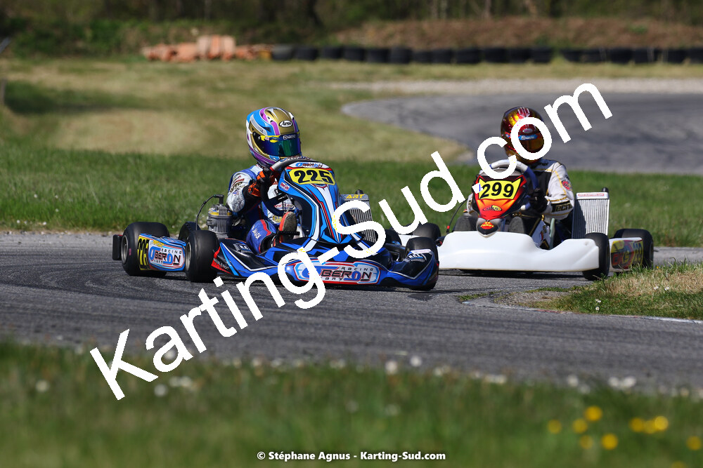 16 & 17/04/2022 : 3ème manche du Championnat du Sud 2022 au circuit d’Aigues-Vives (photos Stéphane Agnus) 2022 — karting