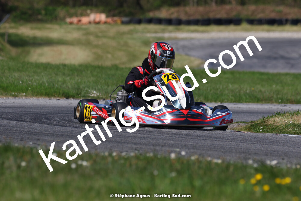 16 & 17/04/2022 : 3ème manche du Championnat du Sud 2022 au circuit d’Aigues-Vives (photos Stéphane Agnus) 2022 — karting