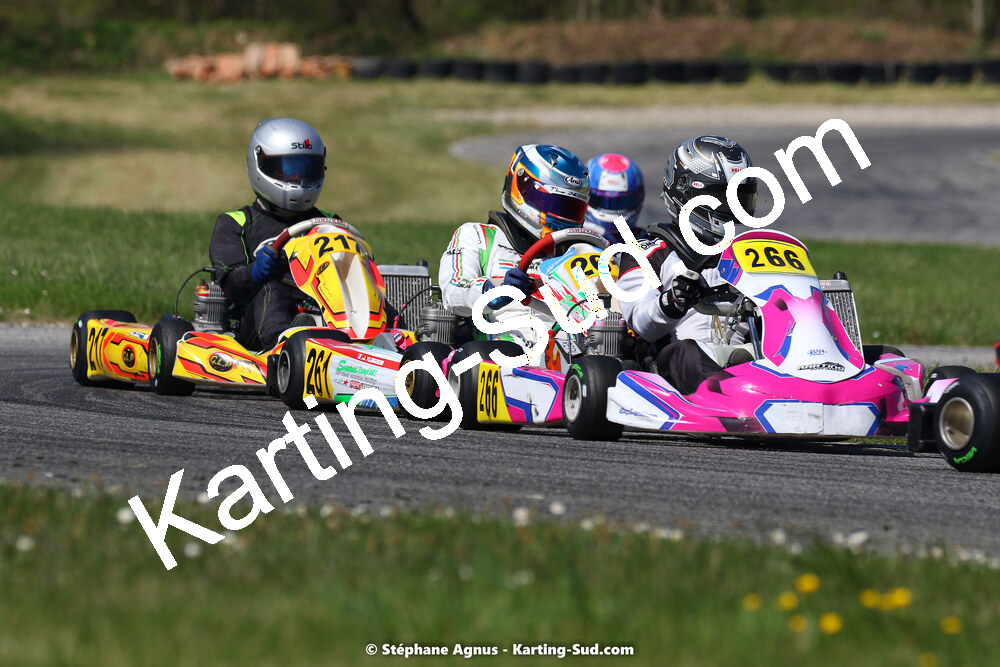 16 & 17/04/2022 : 3ème manche du Championnat du Sud 2022 au circuit d’Aigues-Vives (photos Stéphane Agnus) 2022 — karting