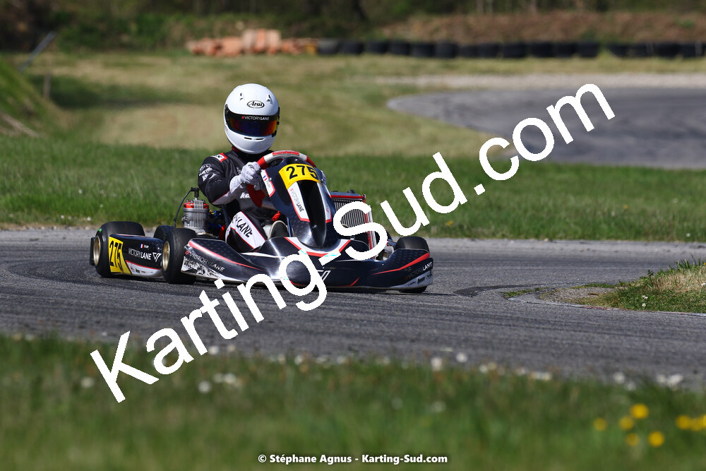 16 & 17/04/2022 : 3ème manche du Championnat du Sud 2022 au circuit d’Aigues-Vives (photos Stéphane Agnus) 2022 — karting