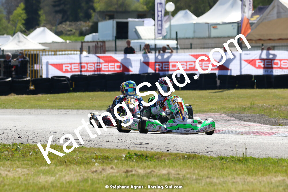 16 & 17/04/2022 : 3ème manche du Championnat du Sud 2022 au circuit d’Aigues-Vives (photos Stéphane Agnus) 2022 — karting